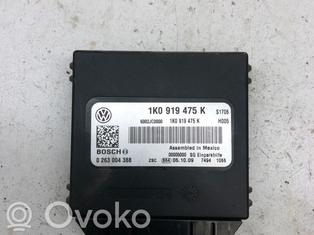 Volkswagen Touran I Unidad de control/módulo PDC de aparcamiento 