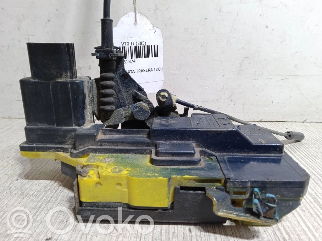 Cerradura de puerta trasera