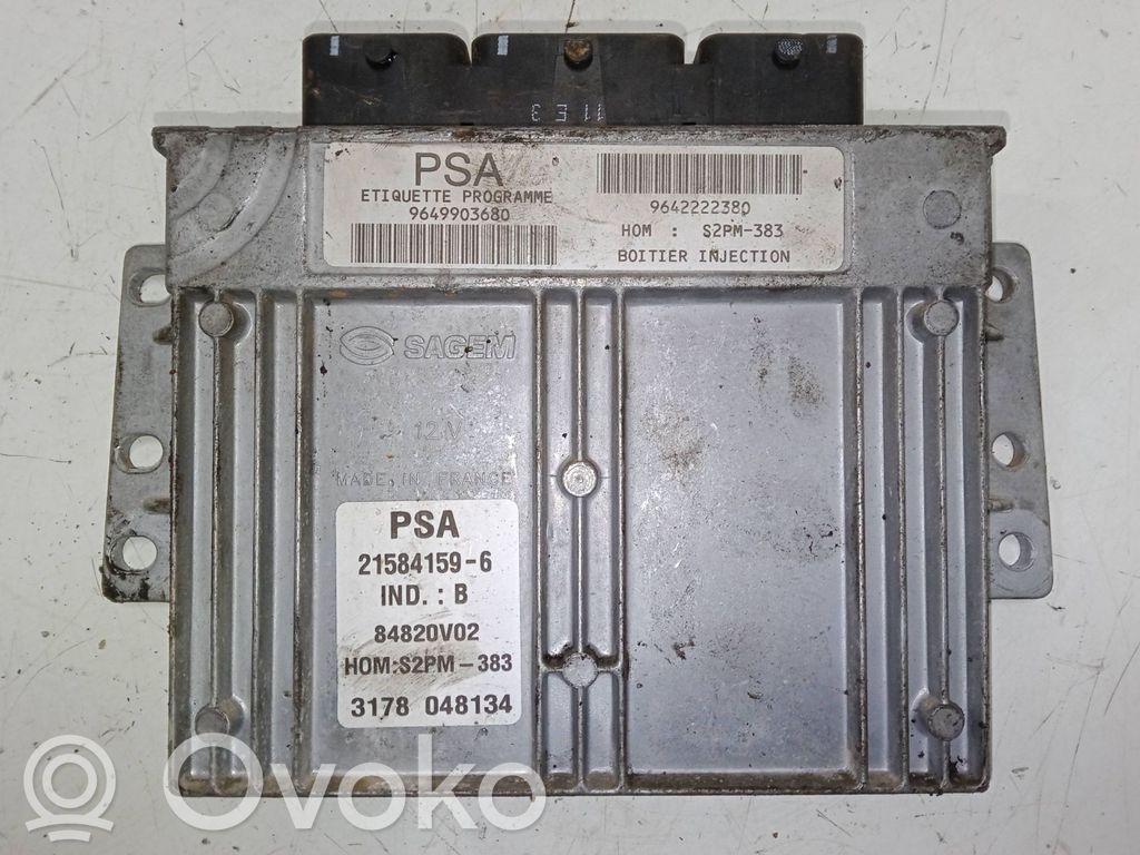 Citroen C3 Engine control unit/module 