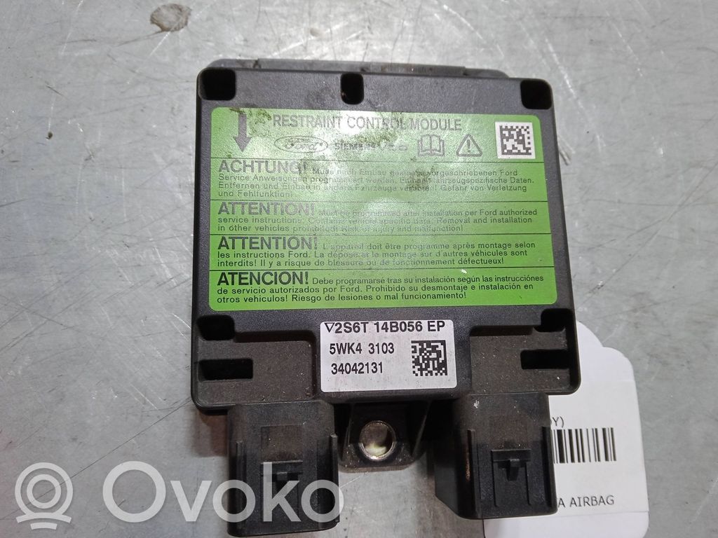 Unidad de control/módulo del Airbag   5WK43103,V2S6T14B056EP