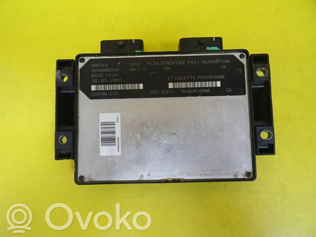 Engine control unit/module   9639587680