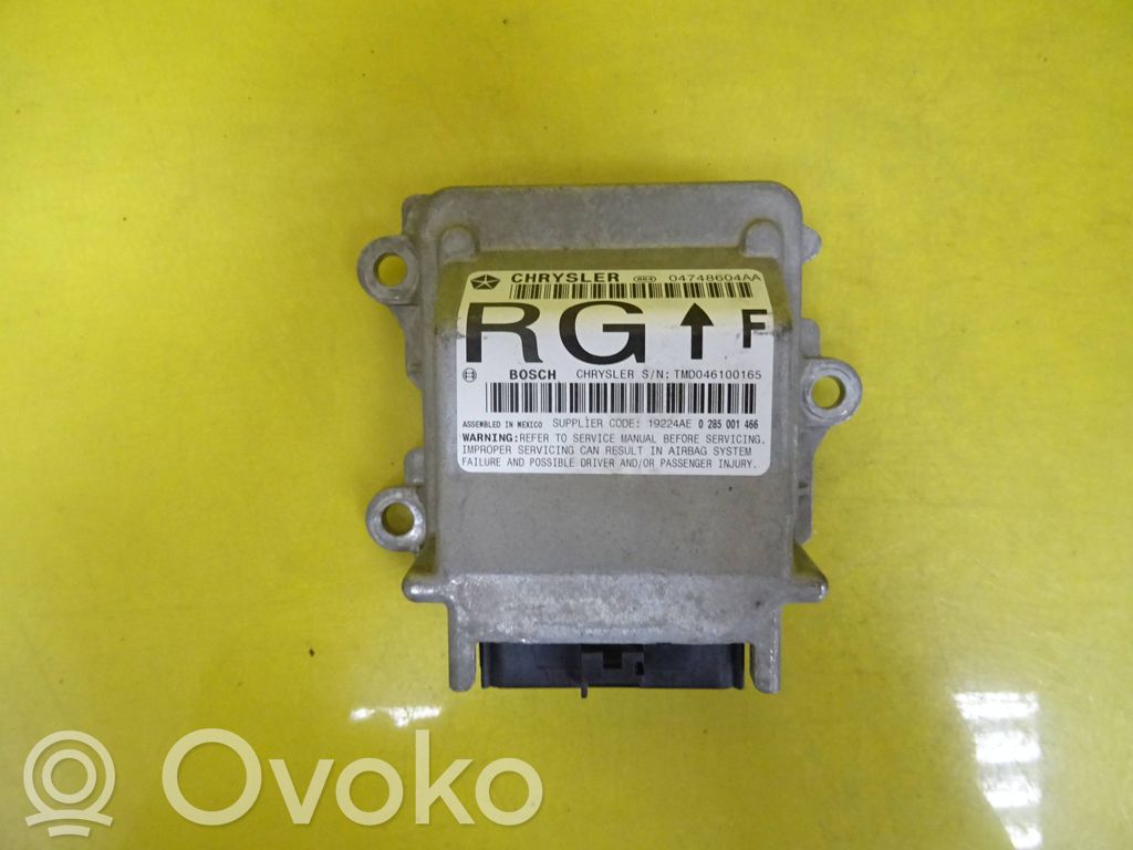 Airbag control unit/module   04748604AA