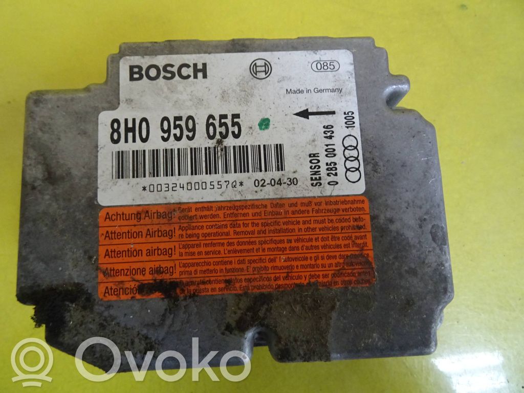 Audi A4 S4 B6 8E 8H Unidad de control/módulo del Airbag 