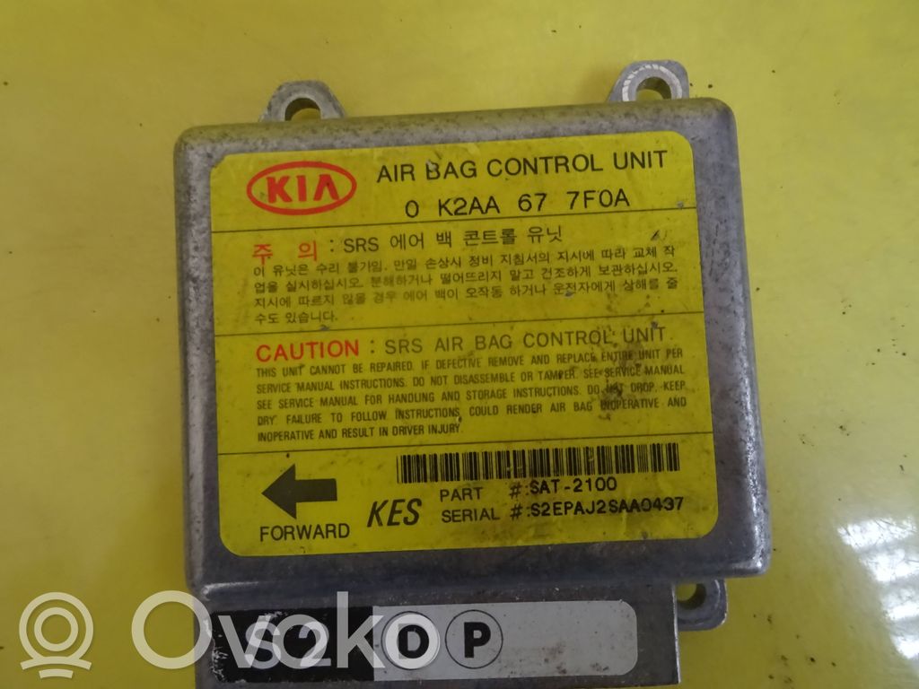 KIA Shuma Airbag control unit/module 