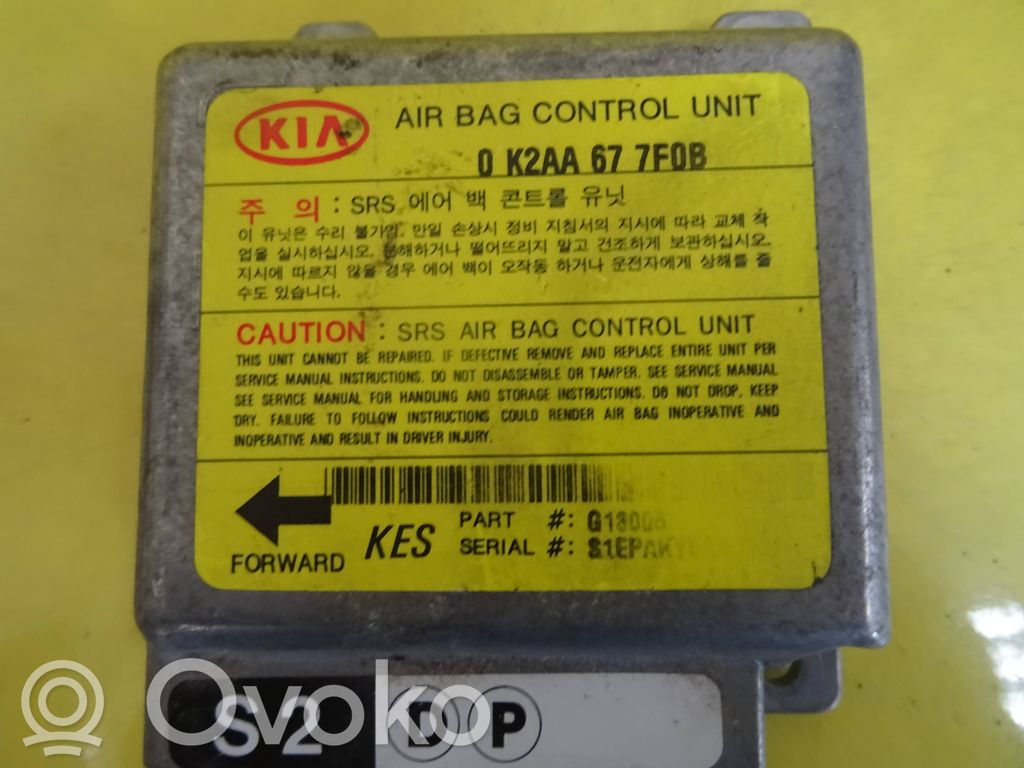 KIA Shuma Airbag control unit/module 