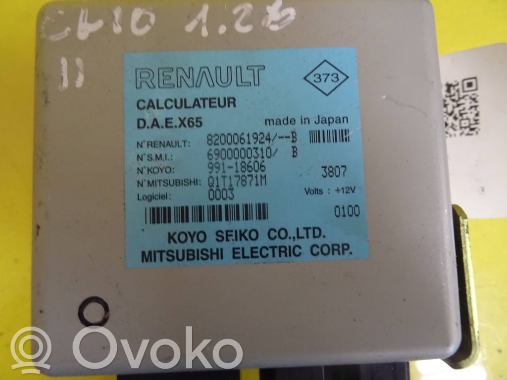 Renault Clio II Airbag control unit/module 