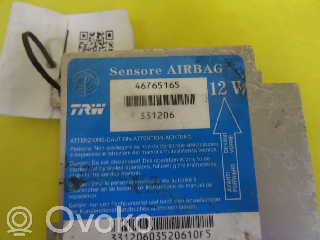 Fiat Palio Oro pagalvių valdymo blokas 