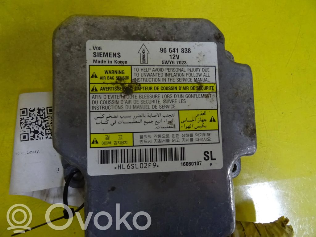 Chevrolet Epica Airbag control unit/module 