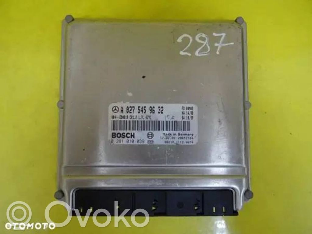 Mercedes-Benz A W168 Engine control unit/module 
