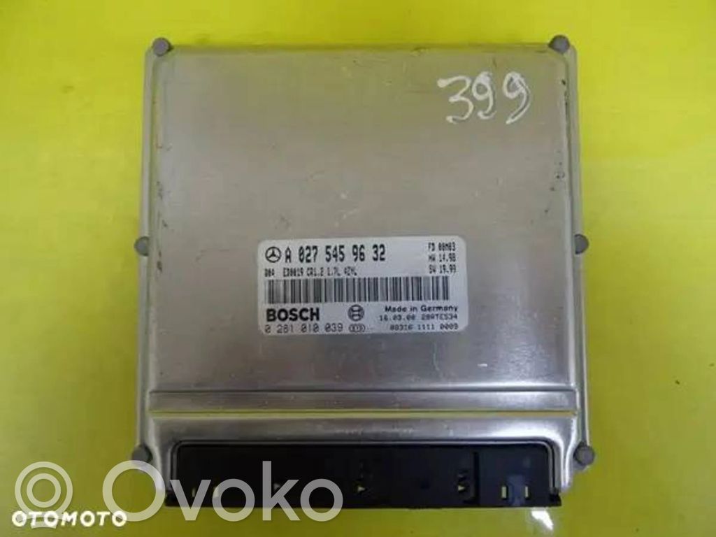 Mercedes-Benz A W168 Engine control unit/module 
