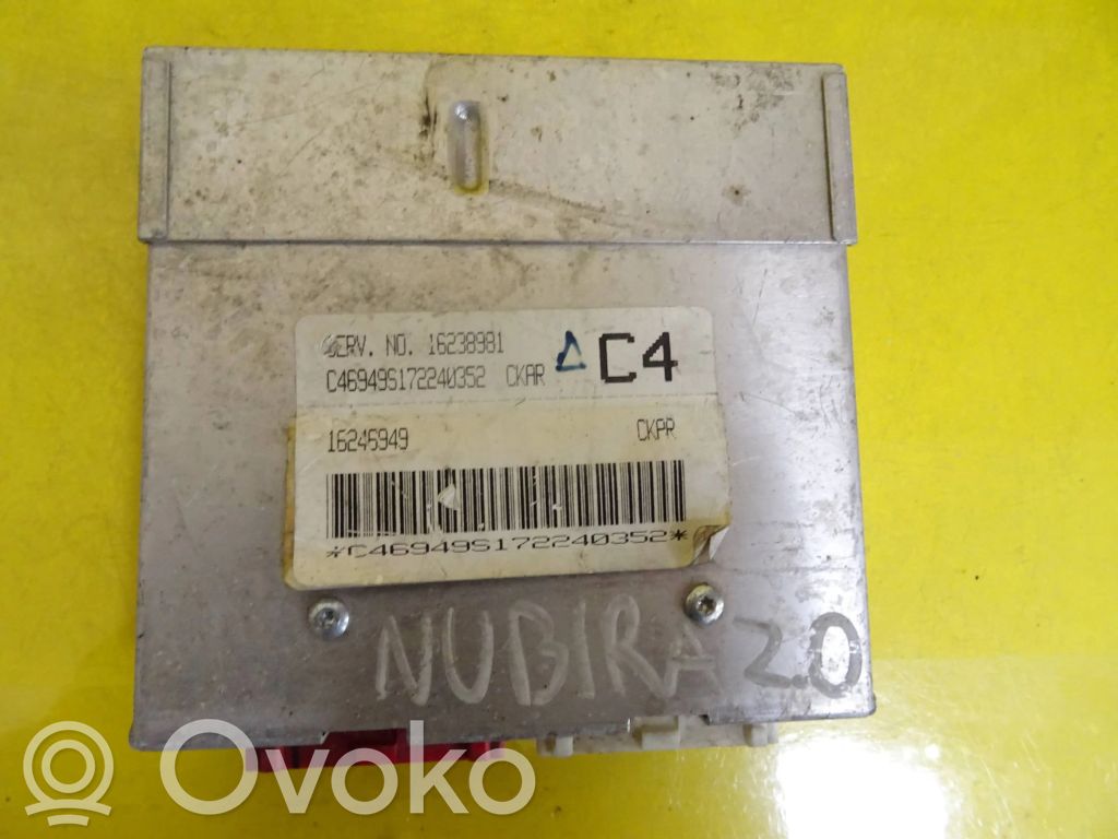 Daewoo Nubira Engine control unit/module 