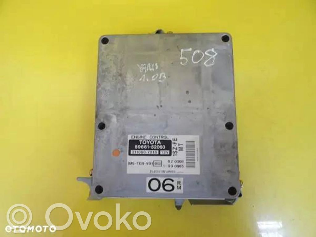 Toyota Yaris Engine control unit/module 