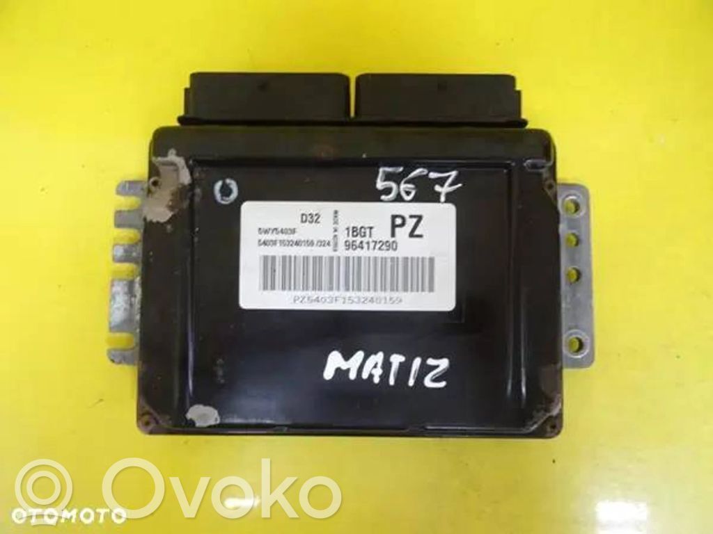Engine control unit/module   5WY5403F,96417290