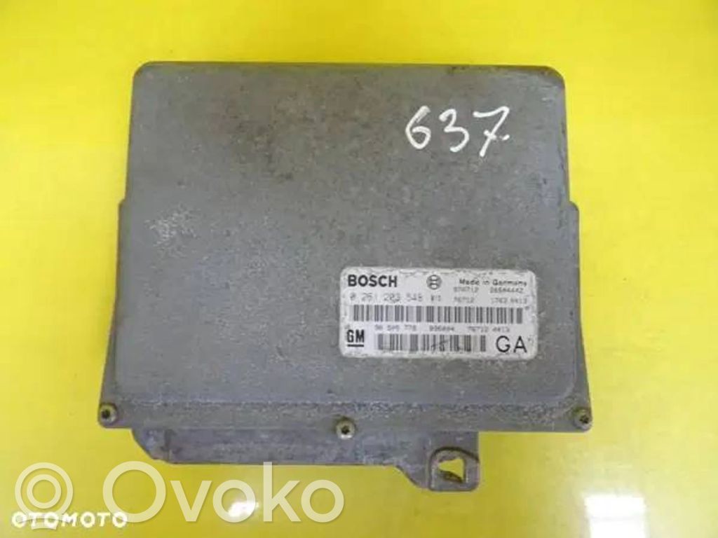 Engine control unit/module   0261203548,90505778