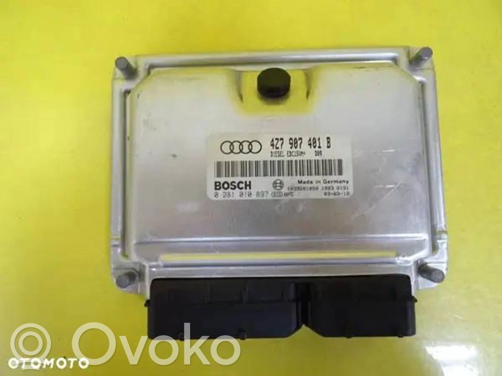 Engine control unit/module   4Z7907401B,0281010897