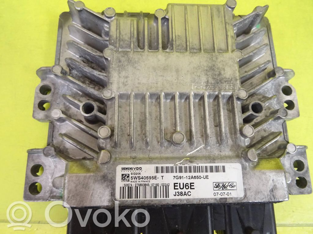 Ford Mondeo MK IV Engine control unit/module 