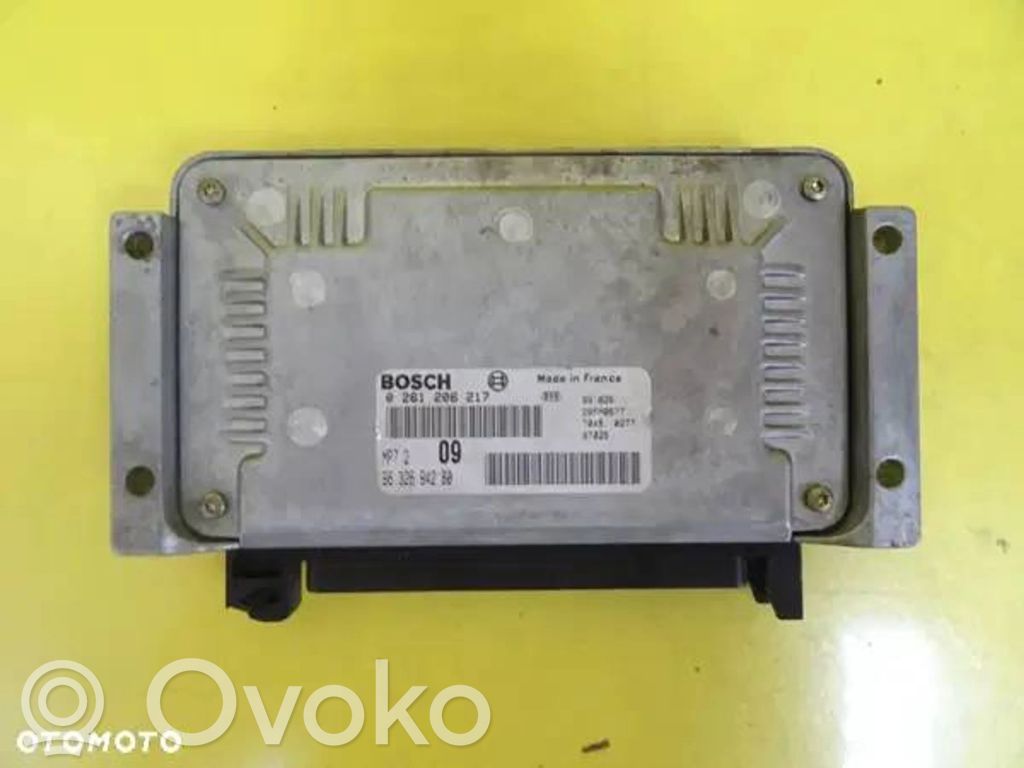 Peugeot 206 Engine control unit/module 