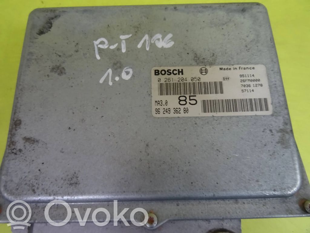 Peugeot 106 Dzinēja vadības bloks 