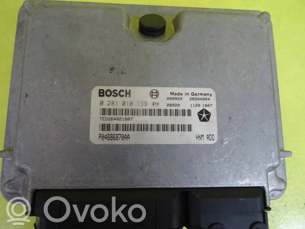 Engine control unit/module   0281010139