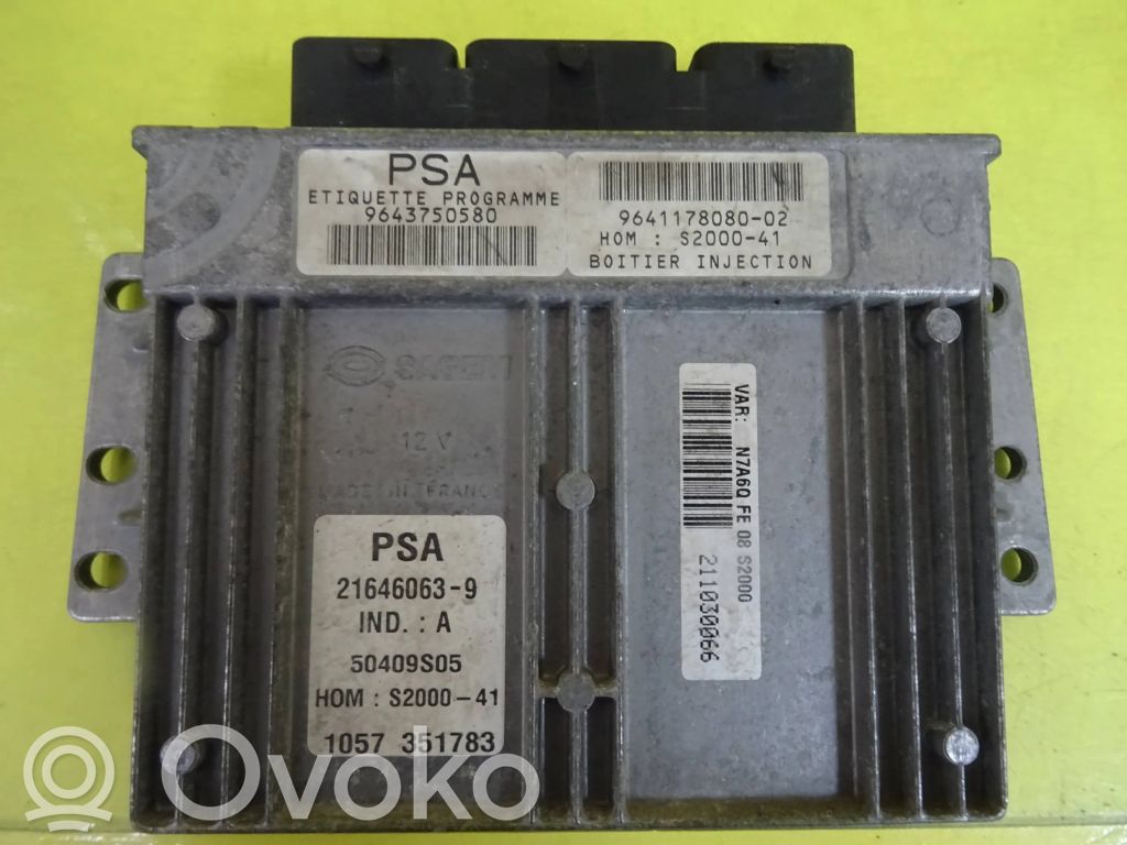 Citroen Xsara Picasso Engine control unit/module 