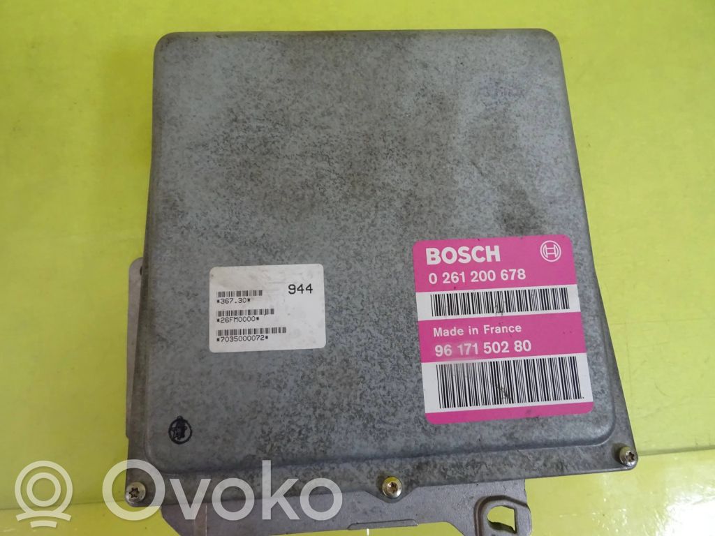 Peugeot 306 Engine control unit/module 