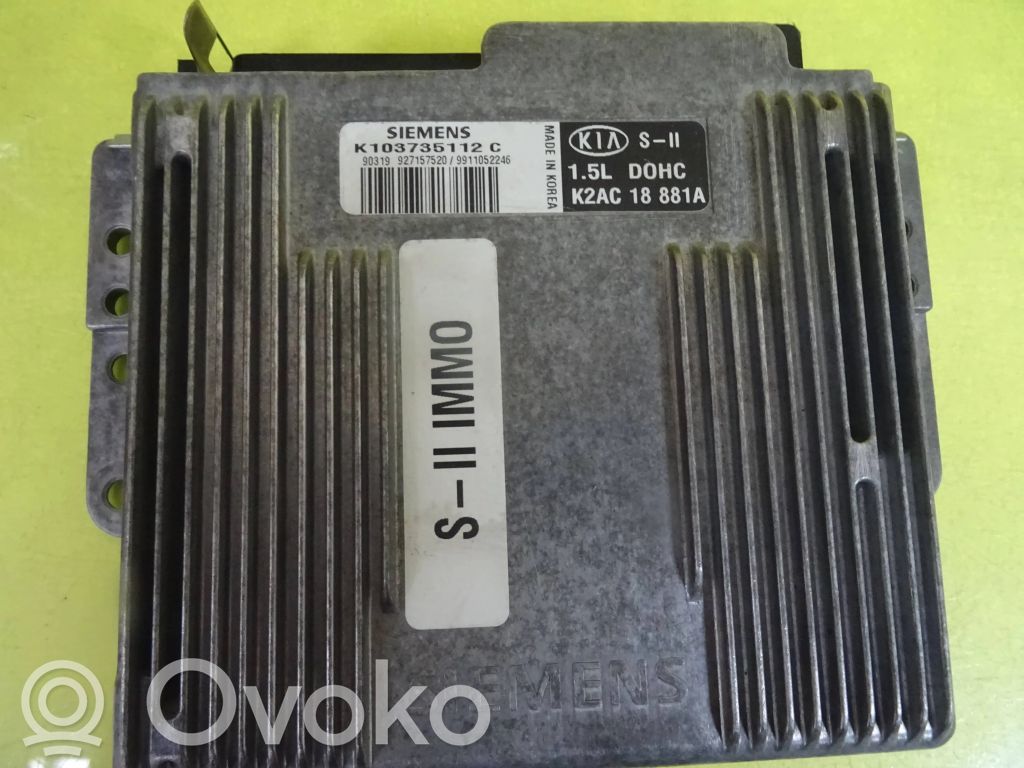 KIA Shuma Engine control unit/module 