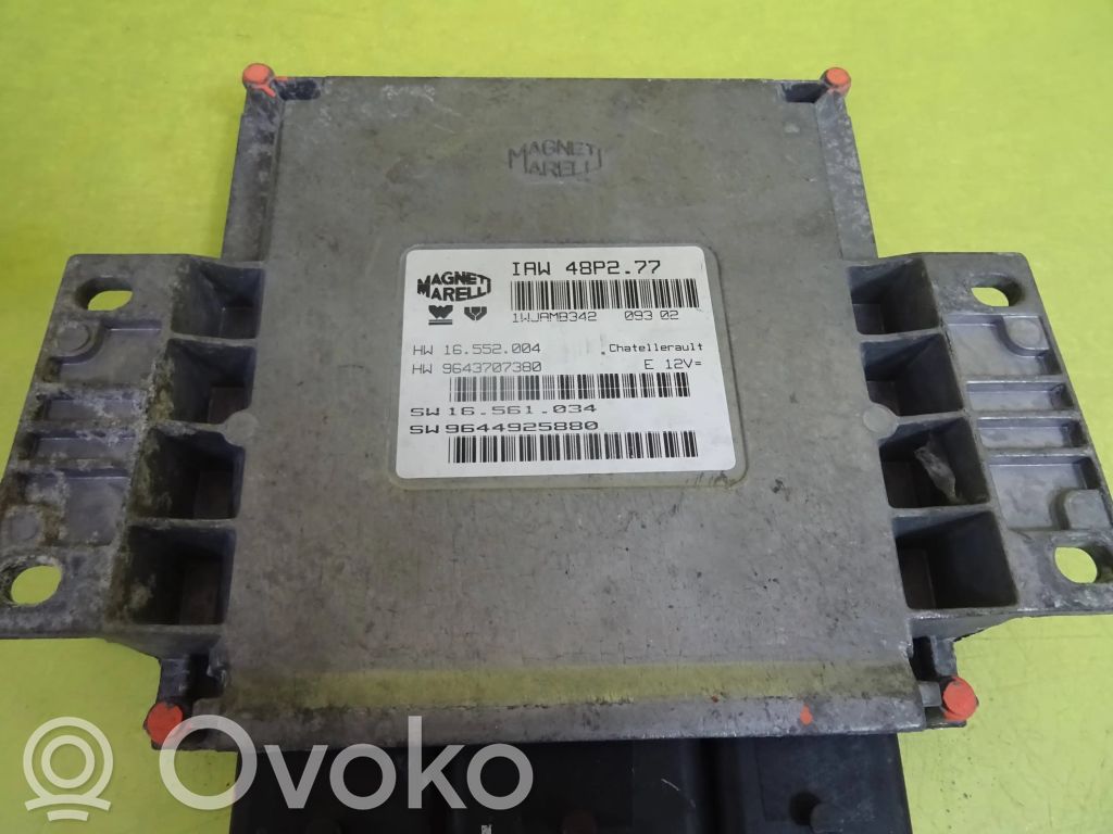 Engine control unit/module   IAW48P277,IAW48P277