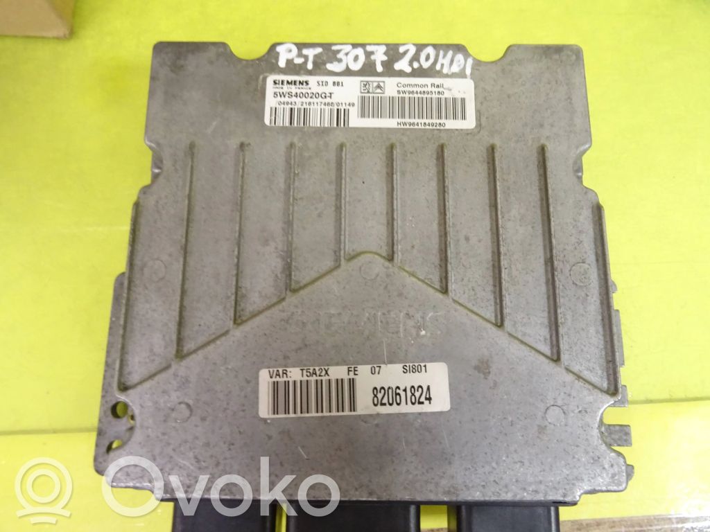 Peugeot 307 Engine control unit/module 