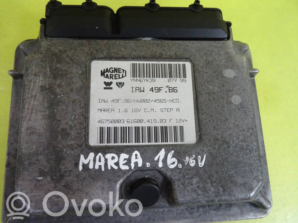 Fiat Marea Engine control unit/module 