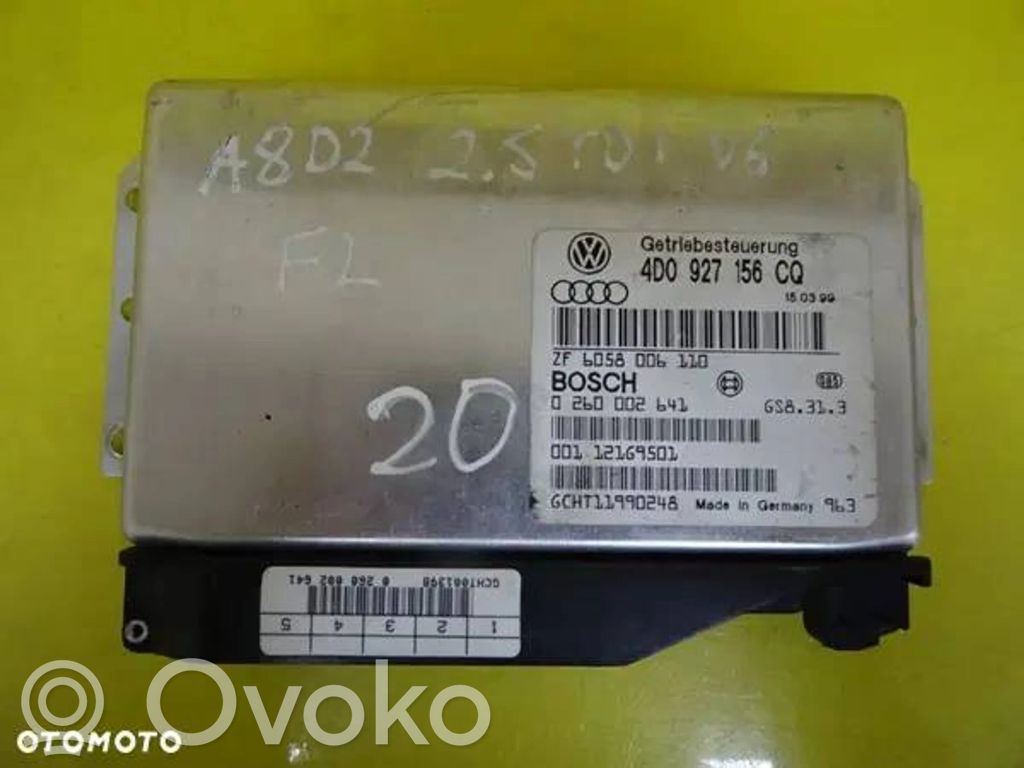 Audi A8 S8 D2 4D Gearbox control unit/module 