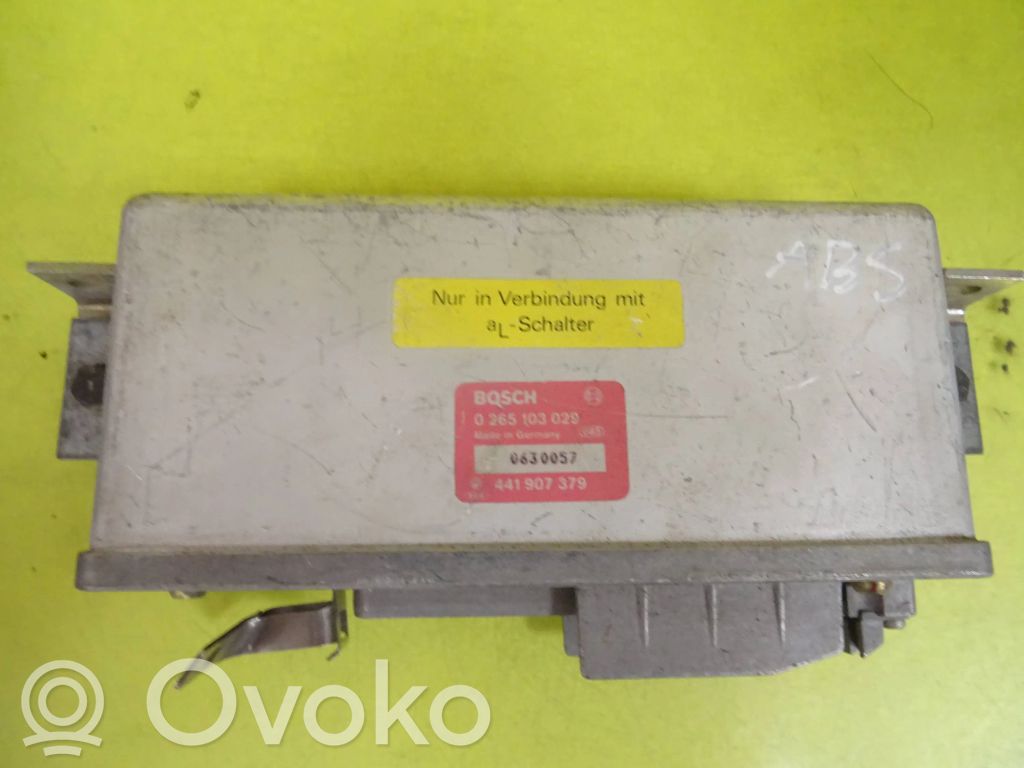 ABS control unit/module   0265103029