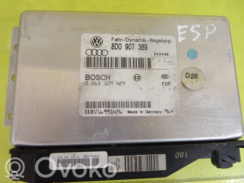 ESP (stability system) control unit   8D0907389,0265109427