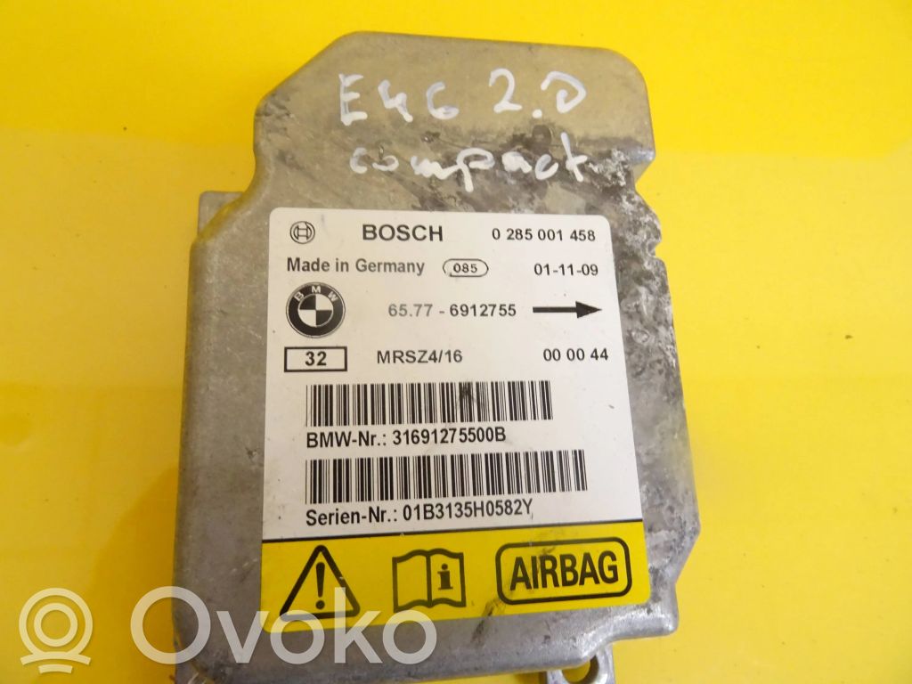 Airbag control unit/module   0285001458