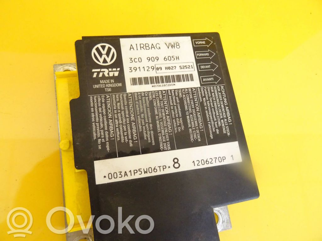 Seat Leon (1P) Airbag control unit/module 