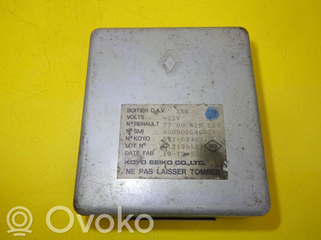Power steering control unit/module   7700829234