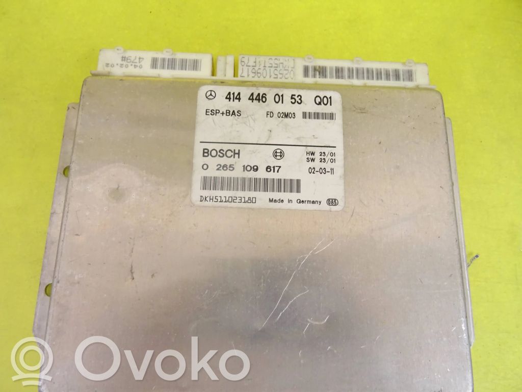 Mercedes-Benz Vaneo W414 Moduł / Sterownik ESP 