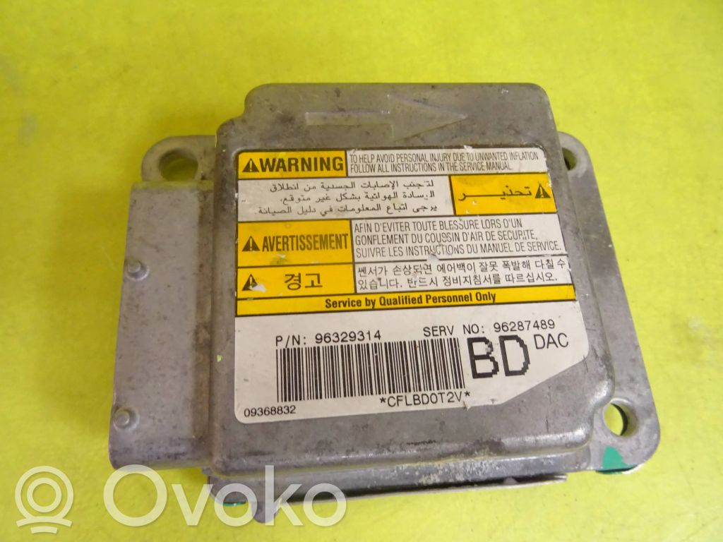 Daewoo Nubira Airbag control unit/module 