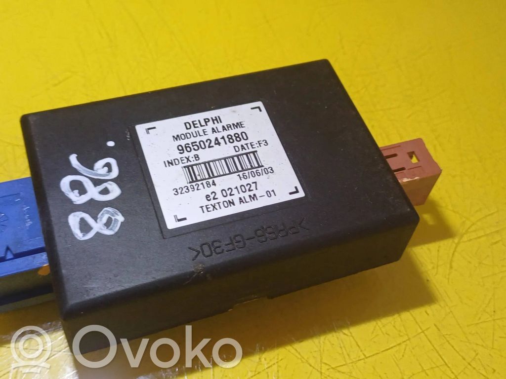 Citroen C3 Pluriel Signalizācijas vadības bloks 