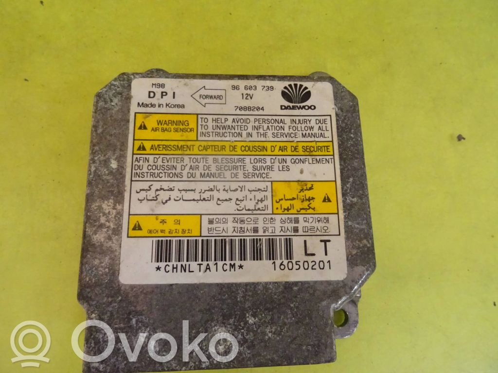 Chevrolet Matiz Airbag control unit/module 