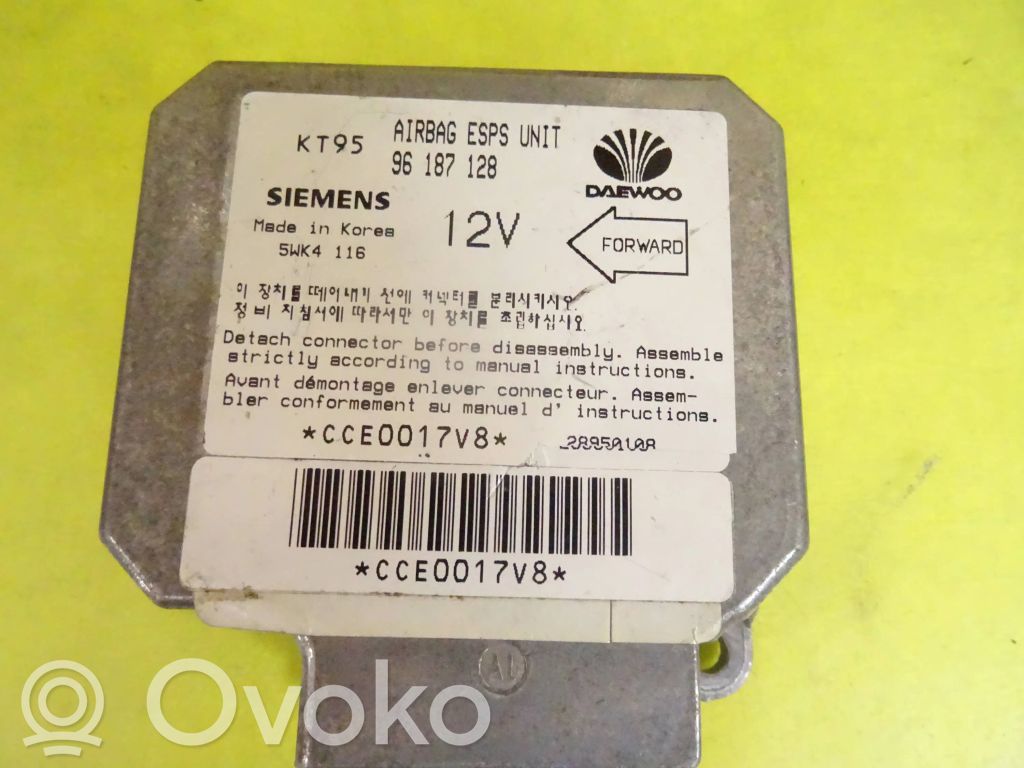 Daewoo Nexia Airbag control unit/module 