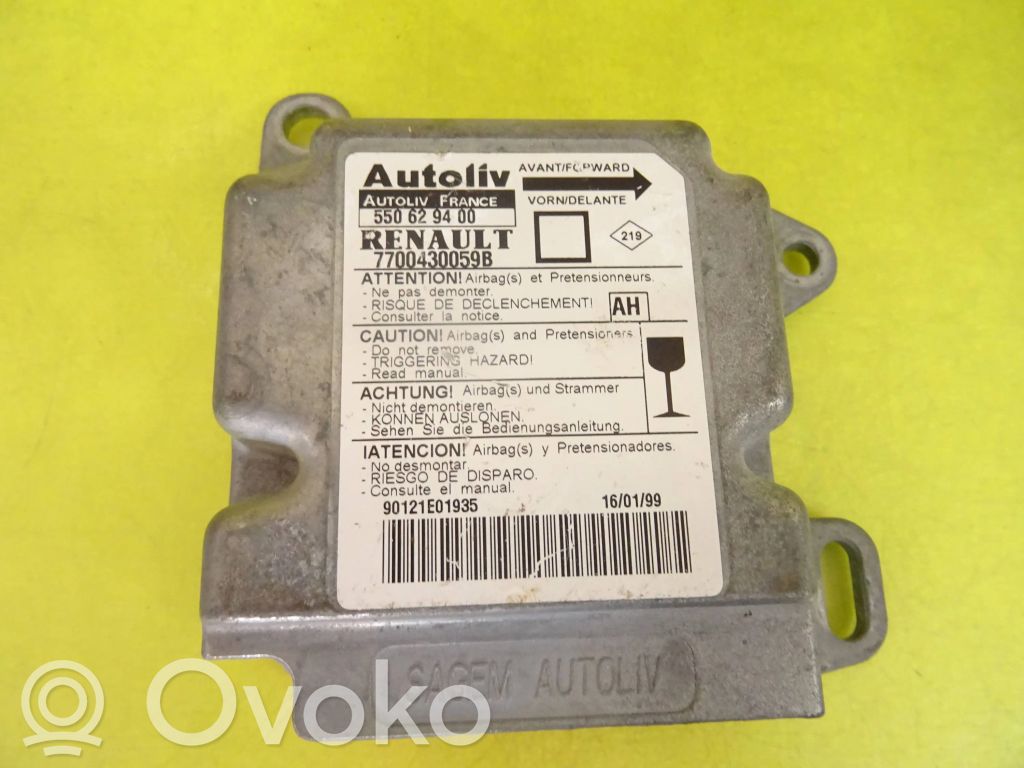 Renault Megane I Unitate/modul de comandă airbaguri 