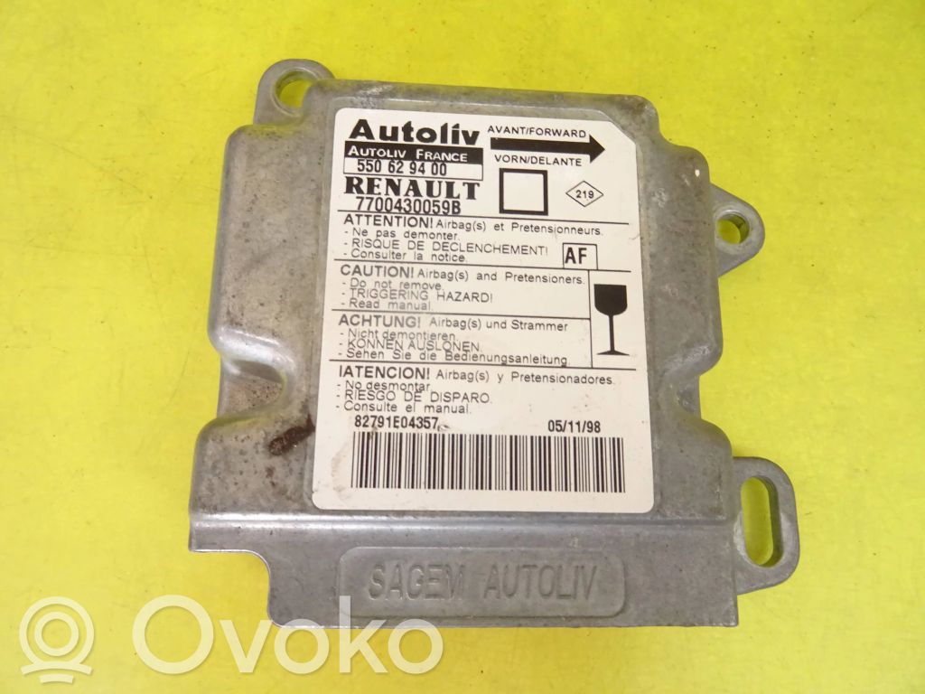 Renault Megane I Unitate/modul de comandă airbaguri 
