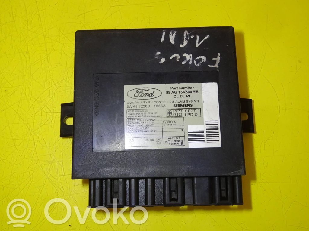 Ford Focus Mukavuusmoduuli 