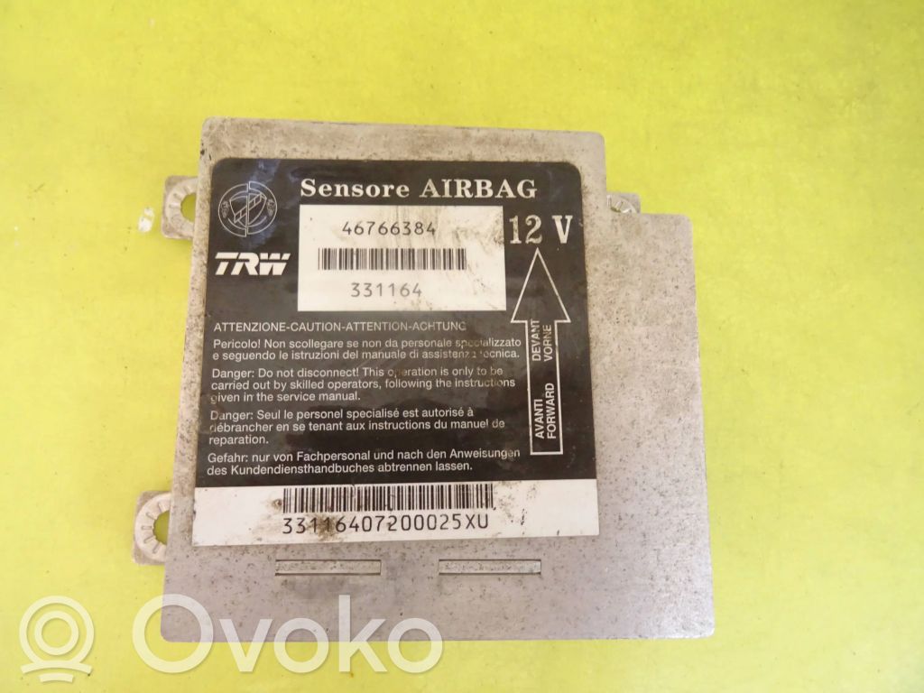 Fiat Punto (188) Airbag control unit/module 