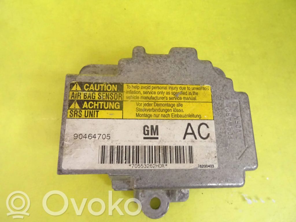 Airbag control unit/module   90464705,90464705AC