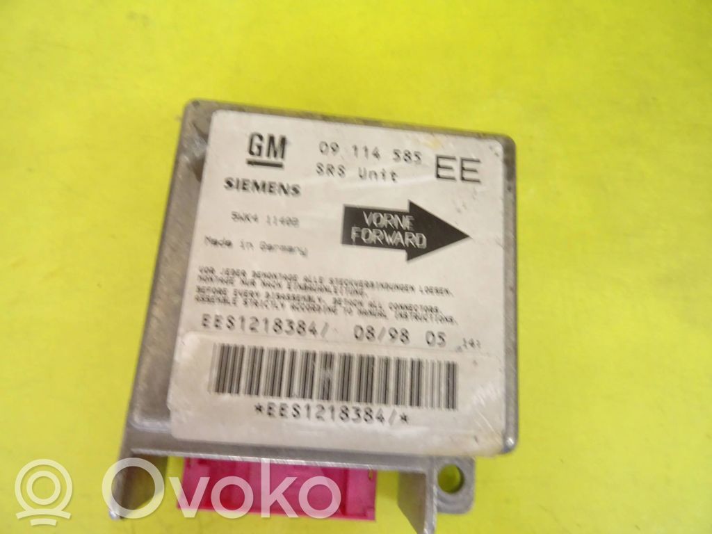 Opel Corsa B Airbag control unit/module 