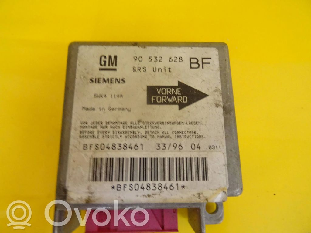 Opel Corsa B Airbag control unit/module 