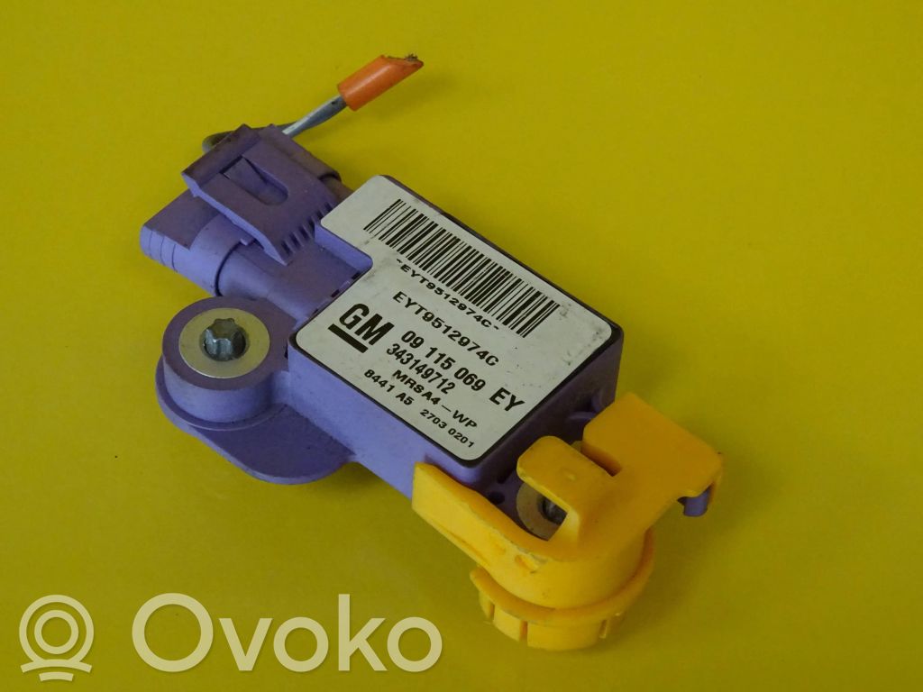 Opel Corsa B Airbagsensor Crashsensor Drucksensor 