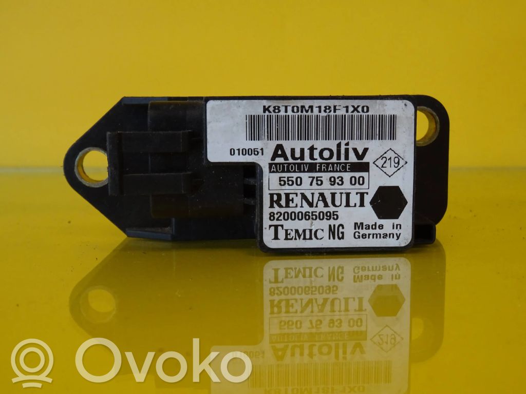 Renault Kangoo I Airbagsensor Crashsensor Drucksensor 