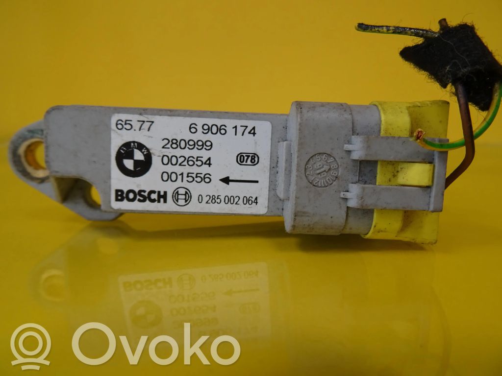 Airbag deployment crash/impact sensor   6906174